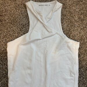 Abercrombie & Fitch Cream Tank Top
